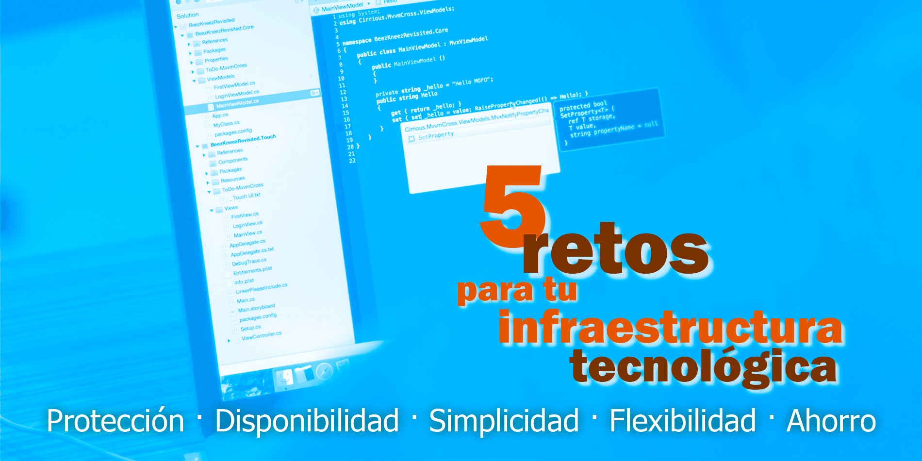 Protección, Disponibilidad, Simplicidad, Flexibilidad y Ahorro: 5 retos para tu infraestructura tecnológica
