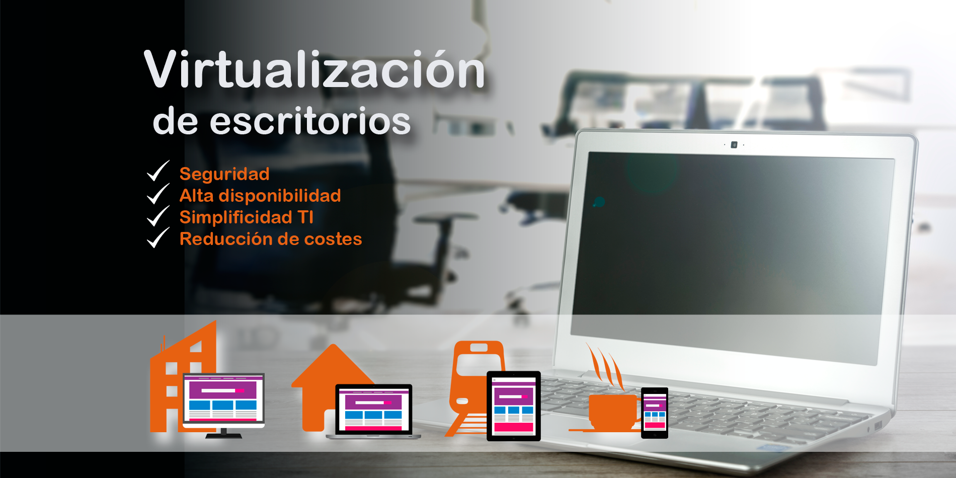 Virtualización de escritorios en Valencia - ENETIC